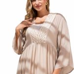 Women’s Boho Linen Summer Dress beige