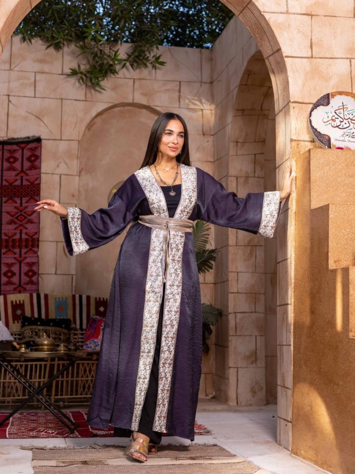 Layali Blue Kaftan - Image 2