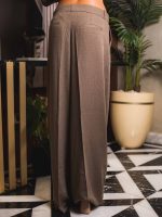 100% Natural Linen Wrap Set – moka brown - Image 6